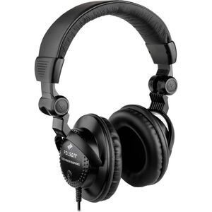 Unknown HPC-A30 3.5mm Jack Closed-Back Studio Monitor Wired Headphones, Black-